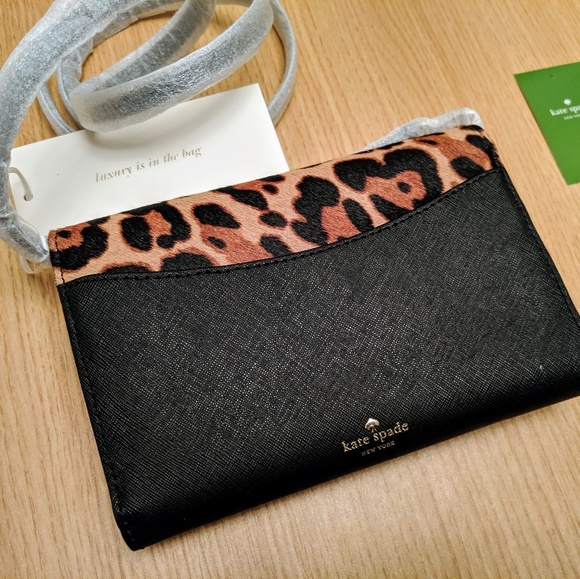 NWT Kate Spade New York Run Wild Leopard Crossbody - Picture 2 of 5